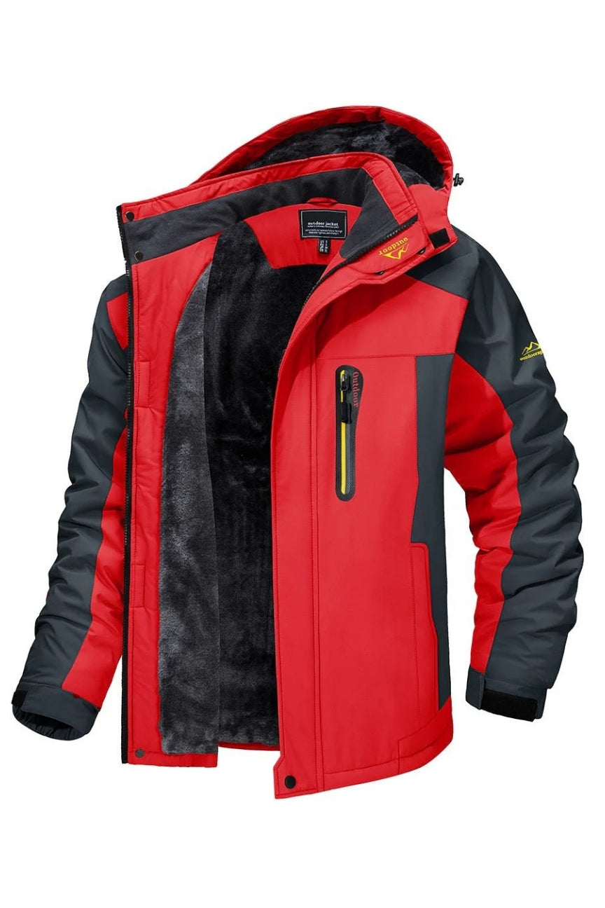 Outdoor Waterproof Insulated Fleece Lining Jacket