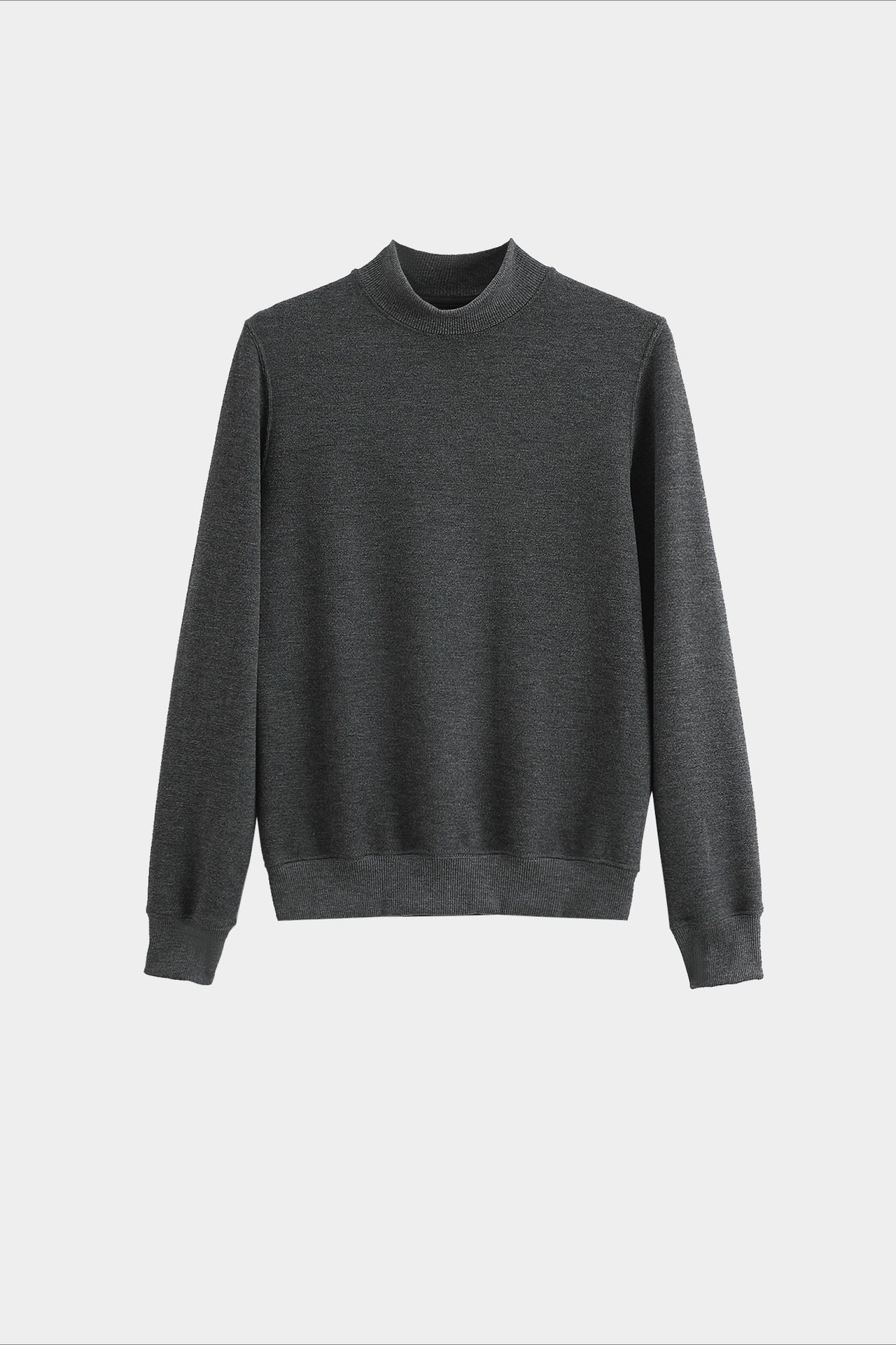 Slim High Collar Pullover Sweater