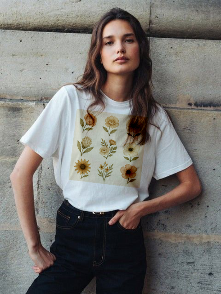 Vintage Floral Classic Tee