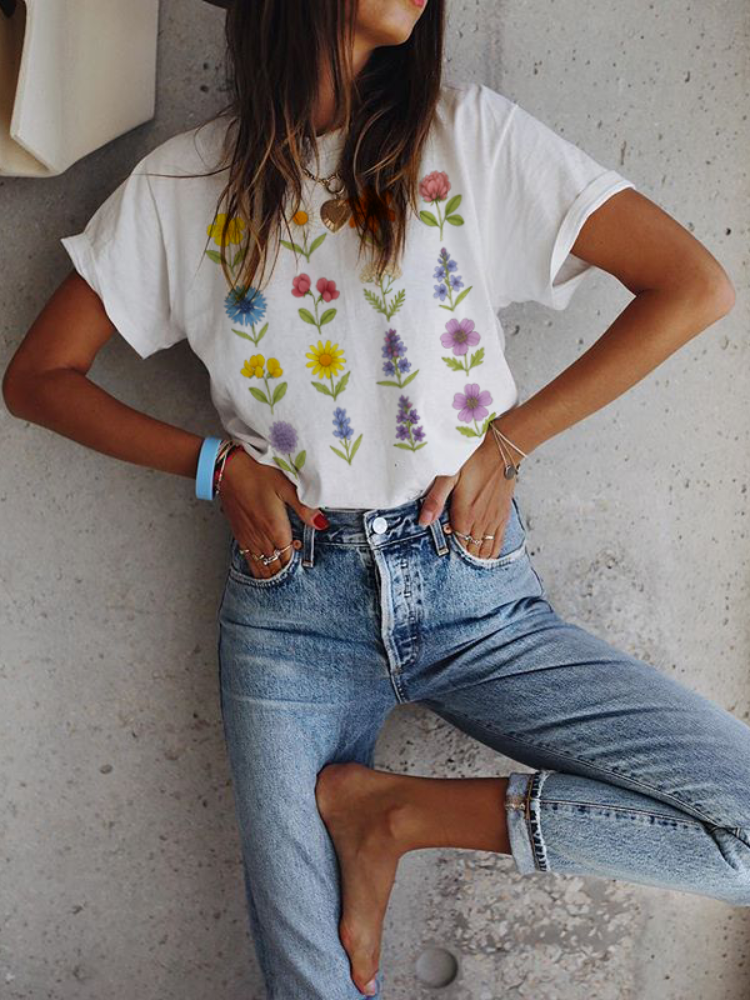 Floral Reverie Classic Tee