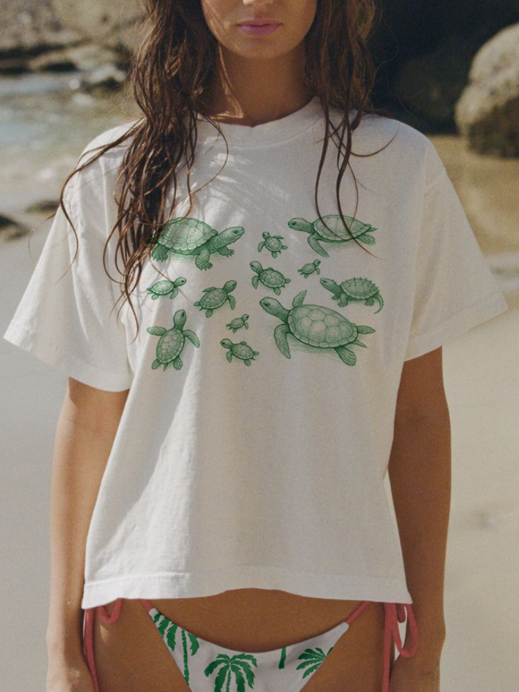 Ethereal Tide Turtle Classic Tee