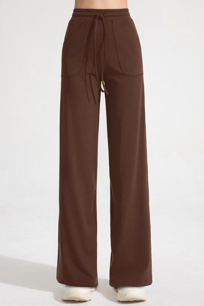 Women's Classic Drawstring Flare Pants