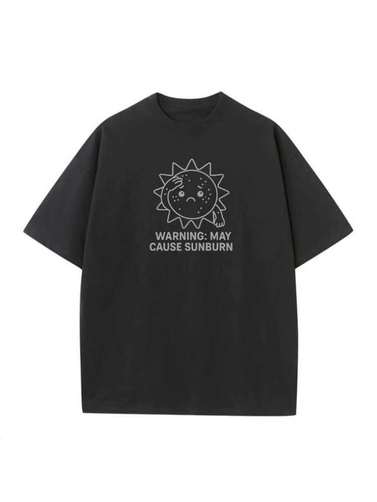 Sunburn Warning Classic Tee