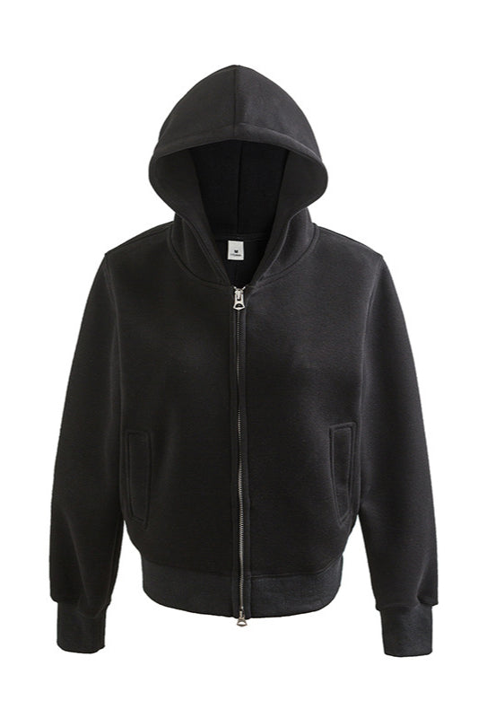 Women's Casual Zip-Up Hoodie